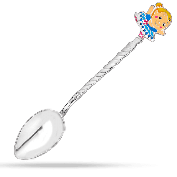 Срібна ложечка Балеринка 2,91,0081 детальне зображення ювелірного виробу Срібна ложечка Балеринка 2,91,0081 детальне зображення ювелірного виробу