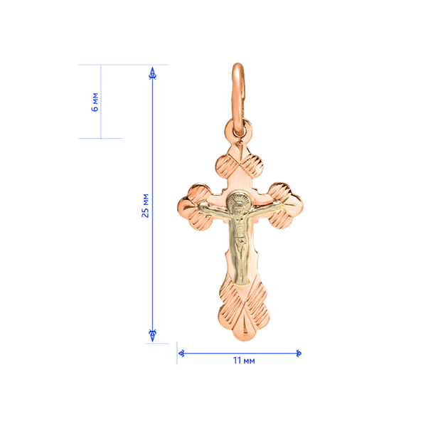 крестик золотой с распятием крестик золотой с распятием