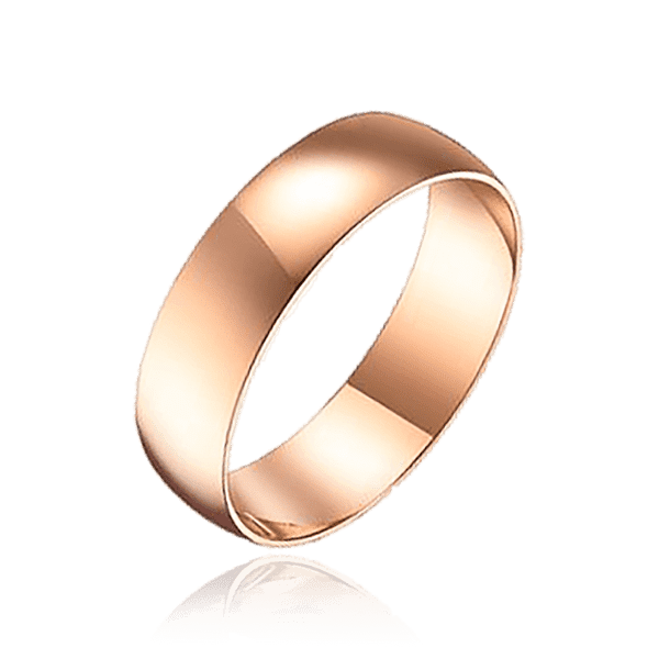 Классическое обручальное кольцо из красного золота 585 пробы 037116 детальное изображение ювелирного изделия Золотые кольца Классическое обручальное кольцо из красного золота 585 пробы 037116 детальное изображение ювелирного изделия Золотые кольца