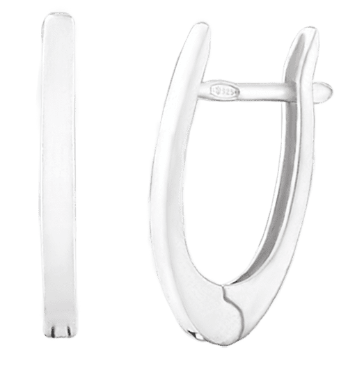 Серебряные серьги С2/102 детальное изображение ювелирного изделия Серебряные серьги без вставок Серебряные серьги С2/102 детальное изображение ювелирного изделия Серебряные серьги без вставок