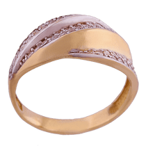 оглядове фото Каблучка з фіанітами 2014