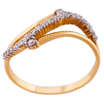 оглядове фото Золоте кільце к721