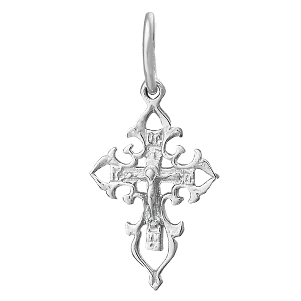 Серебряный крестик П2/029 детальное изображение ювелирного изделия Серебряные подвески крестики Серебряный крестик П2/029 детальное изображение ювелирного изделия Серебряные подвески крестики
