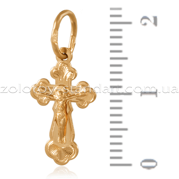 Золотой крестик 3438.00 купить Золотой крестик 3438.00 купить