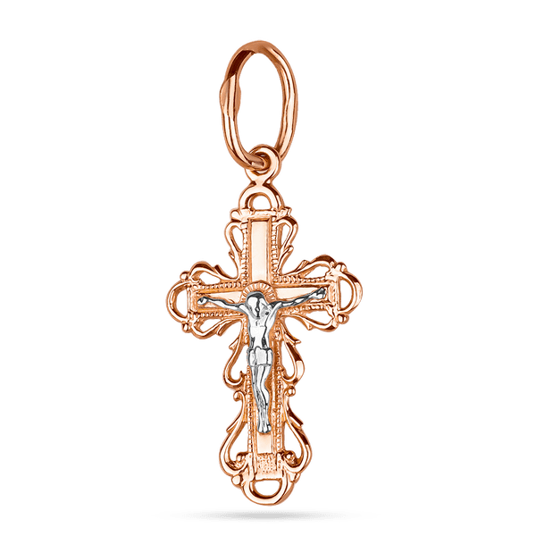 Золотой крестик Распятие Христово 034262 детальное изображение ювелирного изделия Декоративные золотые крестики Золотой крестик Распятие Христово 034262 детальное изображение ювелирного изделия Декоративные золотые крестики