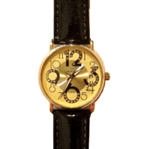обзорное фото Часы с золотым корпусом женские 036169  Женские золотые часы