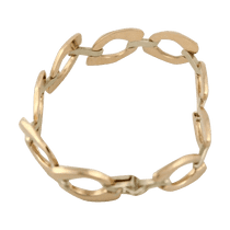 обзорное фото Золотой браслет Ролекс 030001 Женские золотые браслеты обзорное фото Золотой браслет Ролекс 030001  Женские золотые браслеты