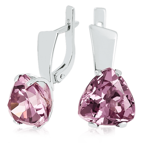 Золотые серьги с аметистом 023568 детальное изображение ювелирного изделия Золотые серьги с аметистом Золотые серьги с аметистом 023568 детальное изображение ювелирного изделия Золотые серьги с аметистом