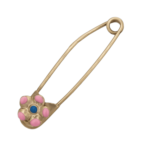 Золотая булавка с эмалью 280032 детальное изображение ювелирного изделия Золотые булавки Золотая булавка с эмалью 280032 детальное изображение ювелирного изделия Золотые булавки