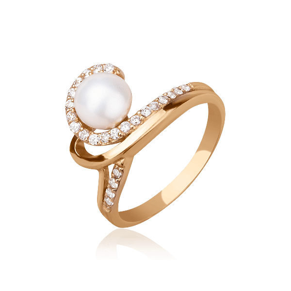 Золотое кольцо с жемчугом 312172 детальное изображение ювелирного изделия Золотые кольца с жемчугом Золотое кольцо с жемчугом 312172 детальное изображение ювелирного изделия Золотые кольца с жемчугом