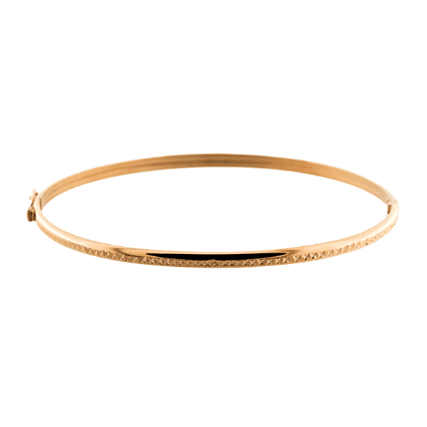 Золотой браслет 820058 детальное изображение ювелирного изделия Золотой браслет кольцом