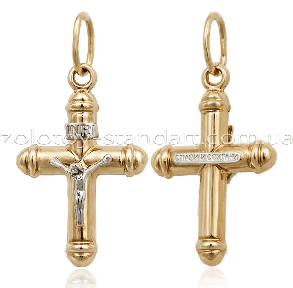 Золотой крест 500362 детальное изображение ювелирного изделия Золотые крестики Золотой крест 500362 детальное изображение ювелирного изделия Золотые крестики