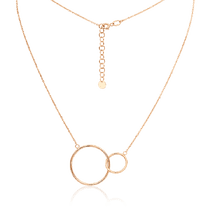 обзорное фото Золотое колье на шею City Style 034704  Золотые цепочки