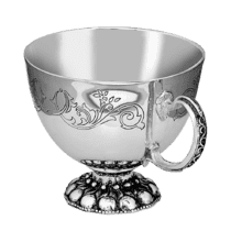 обзорное фото Серебряная чашка Деметра 031750  Серебряные чашки