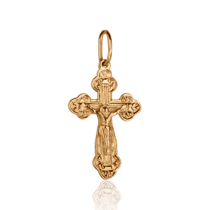обзорное фото Золотой крестик 1,4,0032  Золотые крестики