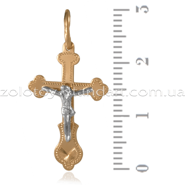 Золотой крестик 3433.01 фото