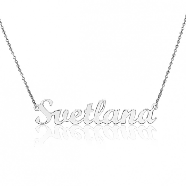 серебряное колье Svetlana серебряное колье Svetlana
