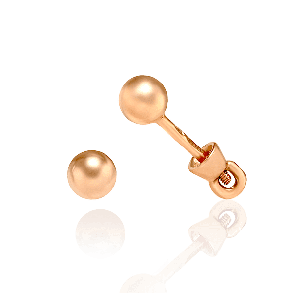 серьги гвоздики шарики серьги гвоздики шарики