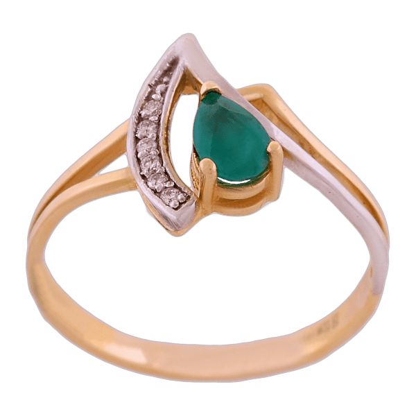 Кольцо с изумрудом и бриллиантами 11874 детальное изображение ювелирного изделия Золотые кольца с изумрудом Кольцо с изумрудом и бриллиантами 11874 детальное изображение ювелирного изделия Золотые кольца с изумрудом