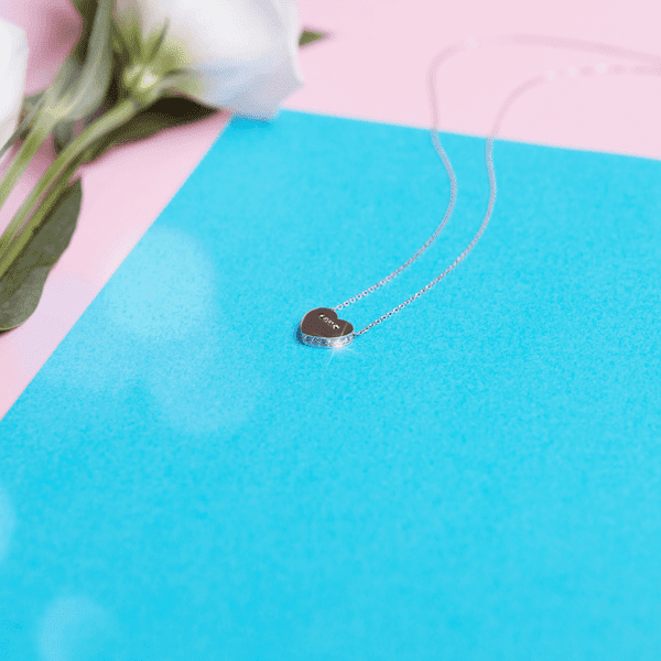 Серебряное колье Сердце 026120 Серебряное колье Сердце 026120