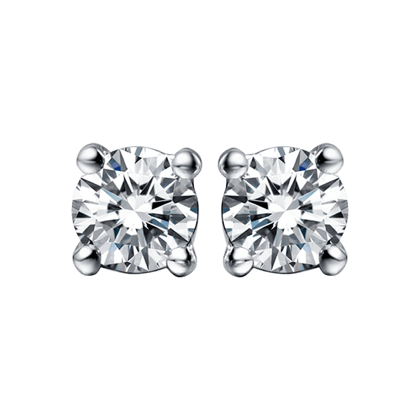 Серьги в белом золоте с бриллиантом 026113 фото Серьги в белом золоте с бриллиантом 026113 фото