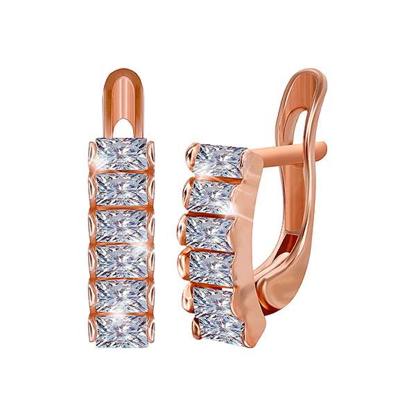 Серебряные серьги СК3Ф/028 детальное изображение ювелирного изделия Серьги с позолотой Серебряные серьги СК3Ф/028 детальное изображение ювелирного изделия Серьги с позолотой