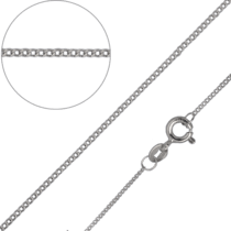обзорное фото Серебряная цепочка Гурмет 024114  Серебряные цепочки