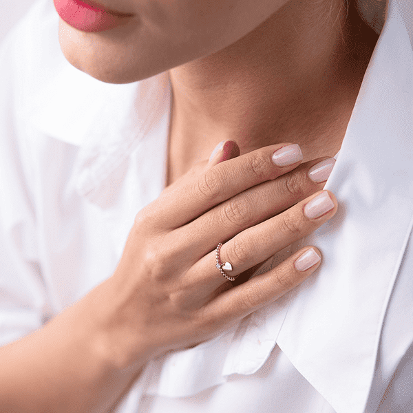 кольцо из золота 585 пробы сердце кольцо из золота 585 пробы сердце