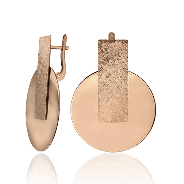 Золотые серьги глянцевые Каролина 033371 детальное изображение ювелирного изделия Золотые серьги Золотые серьги глянцевые Каролина 033371 детальное изображение ювелирного изделия Золотые серьги