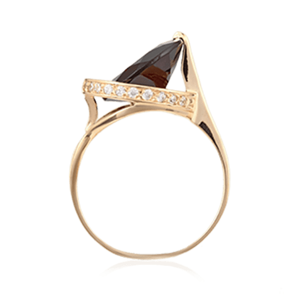 Золотое кольцо с гранатом Золотое кольцо с гранатом