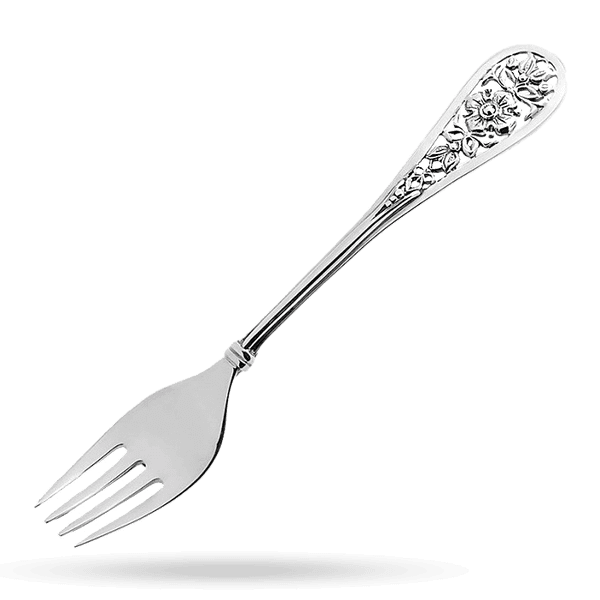 Серебряная вилка Полянка 030219 детальное изображение ювелирного изделия Серебряные вилки Серебряная вилка Полянка 030219 детальное изображение ювелирного изделия Серебряные вилки