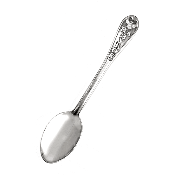 Серебряная детская ложечка на первый зубок 030386 детальное изображение ювелирного изделия Ложка на первый зуб Серебряная детская ложечка на первый зубок 030386 детальное изображение ювелирного изделия Ложка на первый зуб