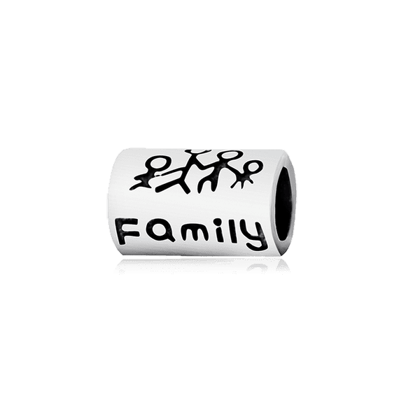 Серебряный подвес-шарм семья  026415 детальное изображение ювелирного изделия Серебряные подвесы-шармы (бусины)