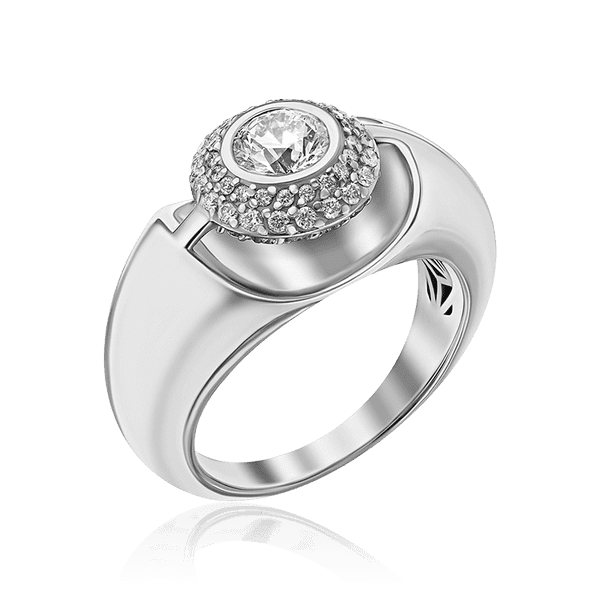 дизайнерское золотое кольцо с бриллиантами дизайнерское золотое кольцо с бриллиантами