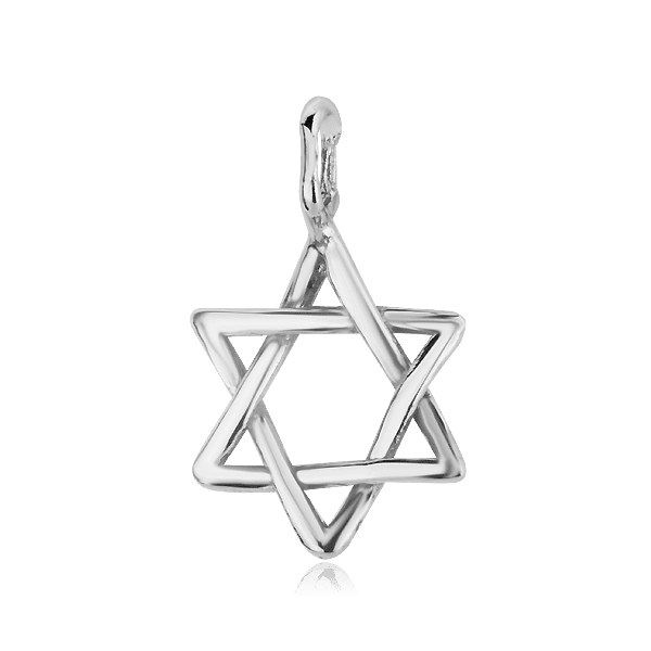 Серебряный кулон Звезда Давида 025128 детальное изображение ювелирного изделия Серебряные подвески без вставок Серебряный кулон Звезда Давида 025128 детальное изображение ювелирного изделия Серебряные подвески без вставок