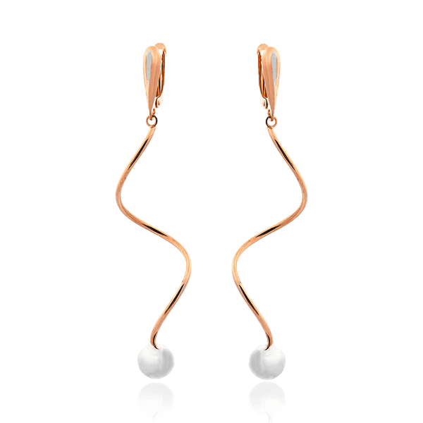 Длинные золотые серьги с шариком 029181 детальное изображение ювелирного изделия Золотые серьги без вставок Длинные золотые серьги с шариком 029181 детальное изображение ювелирного изделия Золотые серьги без вставок