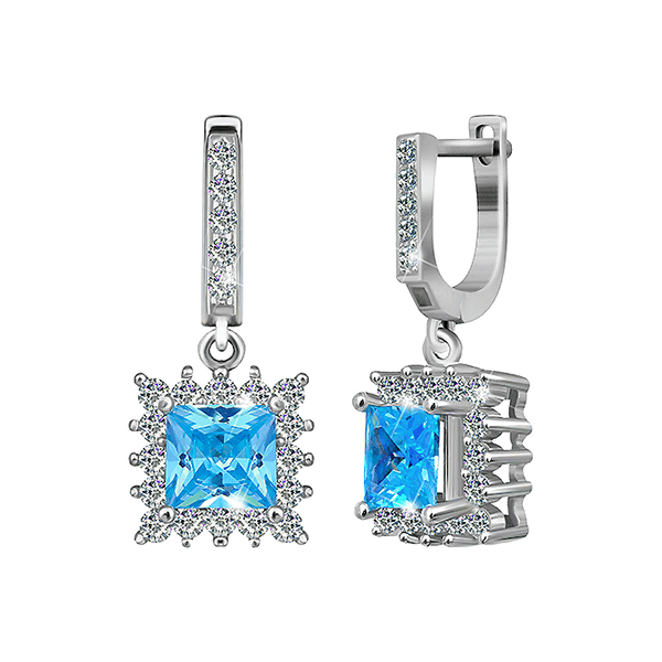 Серебряные серьги СК2ФТ/431 детальное изображение ювелирного изделия Серебряные серьги с камнями Серебряные серьги СК2ФТ/431 детальное изображение ювелирного изделия Серебряные серьги с камнями