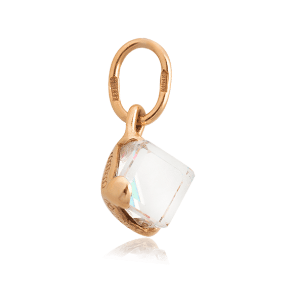 Золотой подвес с цирконием 062,2 фото Золотой подвес с цирконием 062,2 фото