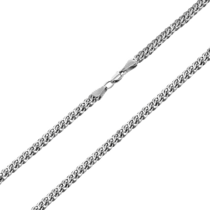 обзорное фото Серебряная мужская цепь Бисмарк Питон 035363  Серебряные цепочки