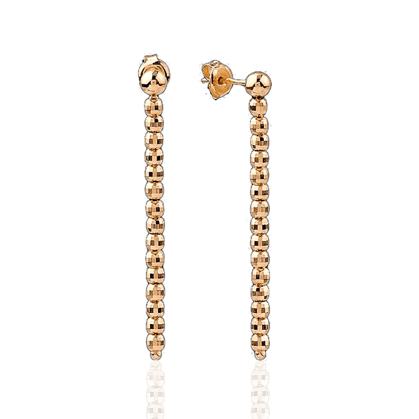 Золотые серьги шарики 031841 детальное изображение ювелирного изделия Золотые серьги без вставок Золотые серьги шарики 031841 детальное изображение ювелирного изделия Золотые серьги без вставок