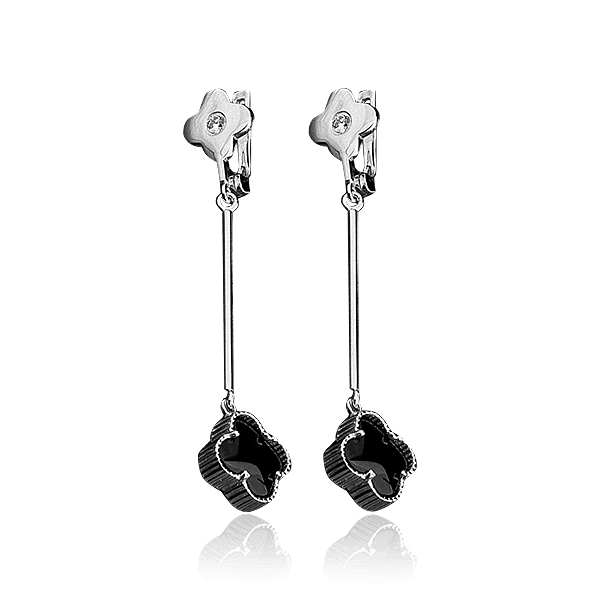 Золотые серьги ван клиф Золотые серьги ван клиф