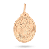 обзорное фото Золотая ладанка 100501  Золотые подвески иконки