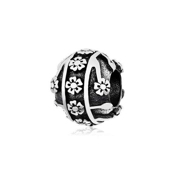 Серебряный подвес-шарм Цветы 026407 детальное изображение ювелирного изделия Серебряные подвесы-шармы (бусины) Серебряный подвес-шарм Цветы 026407 детальное изображение ювелирного изделия Серебряные подвесы-шармы (бусины)