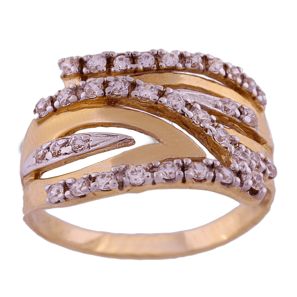 Золотое кольцо с цирконием 18111 детальное изображение ювелирного изделия Золотые кольца с фианитом Золотое кольцо с цирконием 18111 детальное изображение ювелирного изделия Золотые кольца с фианитом