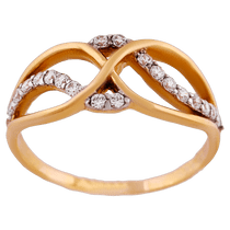 оглядове фото Золоте кільце к731