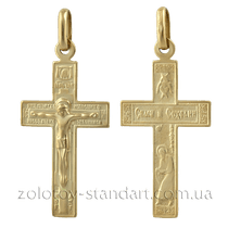 обзорное фото Золотой крестик 417800  Золотые крестики