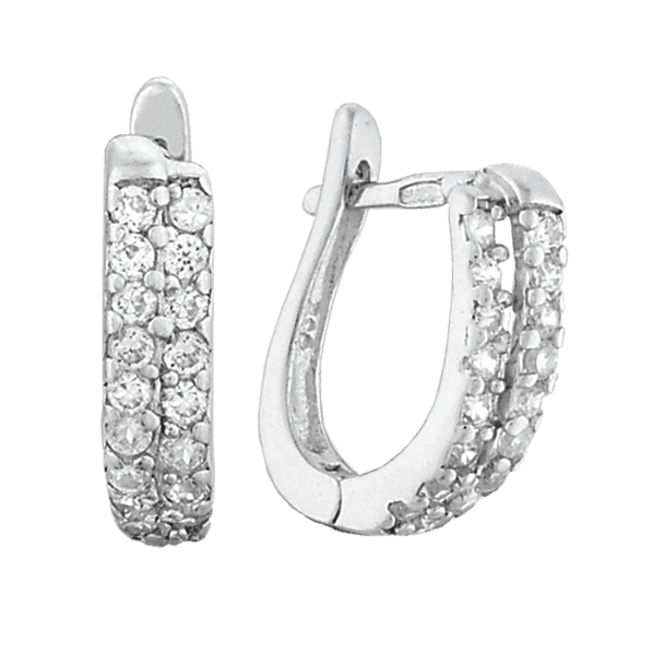 Серебряные серьги С2Ф/334 детальное изображение ювелирного изделия Серебряные серьги с камнями Серебряные серьги С2Ф/334 детальное изображение ювелирного изделия Серебряные серьги с камнями