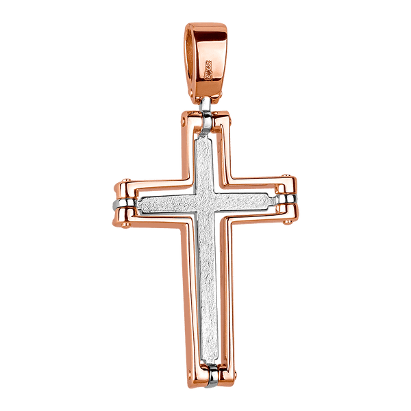 золотий чоловічий прямий хрестик золотий чоловічий прямий хрестик