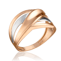 обзорное фото Кольцо без камней из золота 032510 Золотые кольца без вставок обзорное фото Кольцо без камней из золота 032510  Золотые кольца без вставок