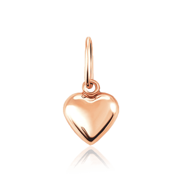 Золотая подвеска Сердечко без камней 036612 детальное изображение ювелирного изделия Золотые подвески Золотая подвеска Сердечко без камней 036612 детальное изображение ювелирного изделия Золотые подвески